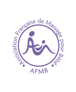 Logo de l'association française de massage pour bébé